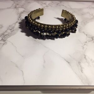 Ann Taylor Beaded Bangle Bracelet